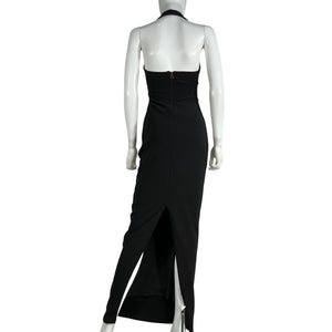Nookie Sleek Black Natalia Maxi Dress Size M