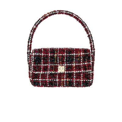 Anine Bing 'Nico' Red Wool Bag