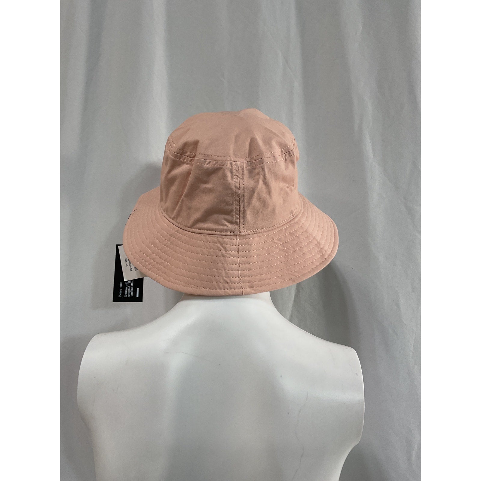Acne Studios 'Appliqu�d' Pink Cotton-Twill Bucket Hat Size 59 CM