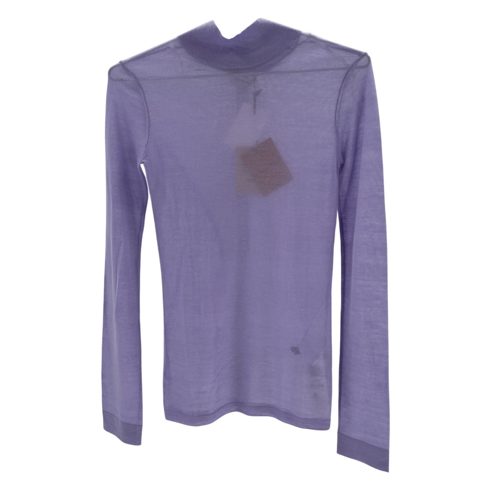 Nanushka 'Harri' Purple Merino Wool Turtleneck Size M