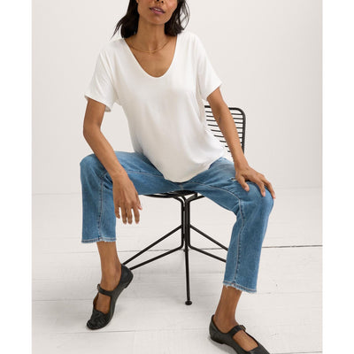 Hatch 'The Perfect' Black Vee Top Size OS