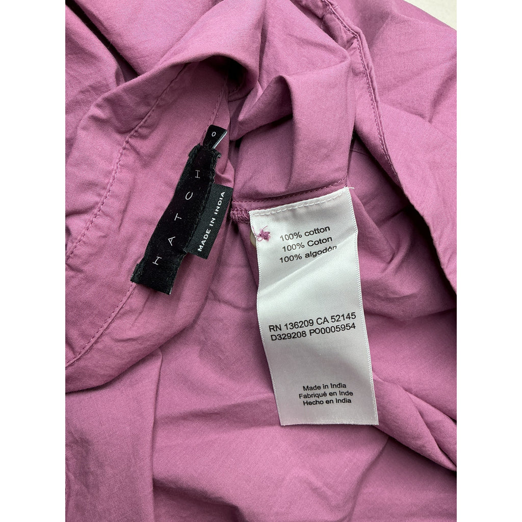 Hatch 'The Silvina' Purple Cotton Dress Size 0