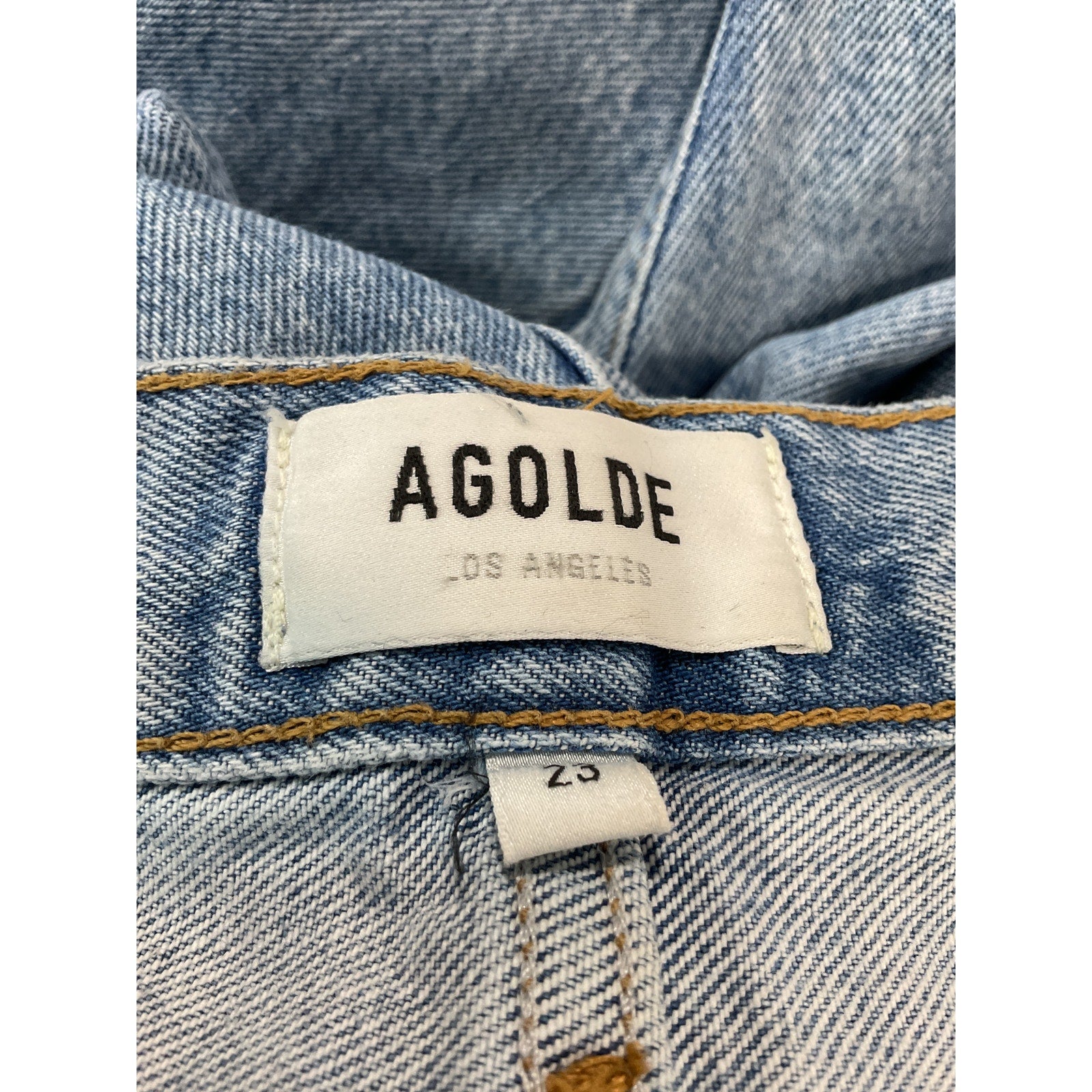 Agolde 'Cooper' Blue Cargo Denim Jean Size 23