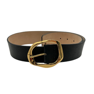 B-Low The Belt Polished Black Edmond Belt Size S