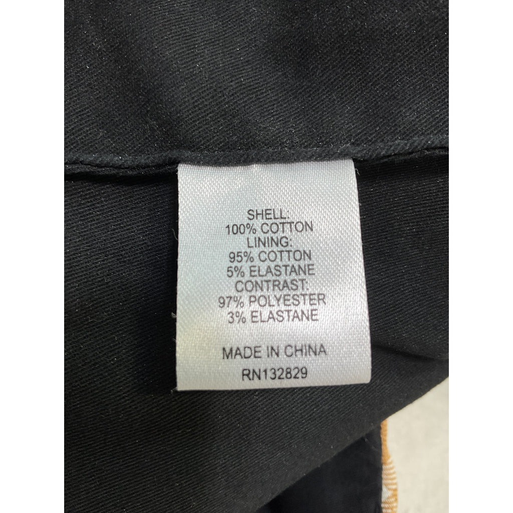 L'Academie 'Triska' White Cotton Twofer Top Size XS