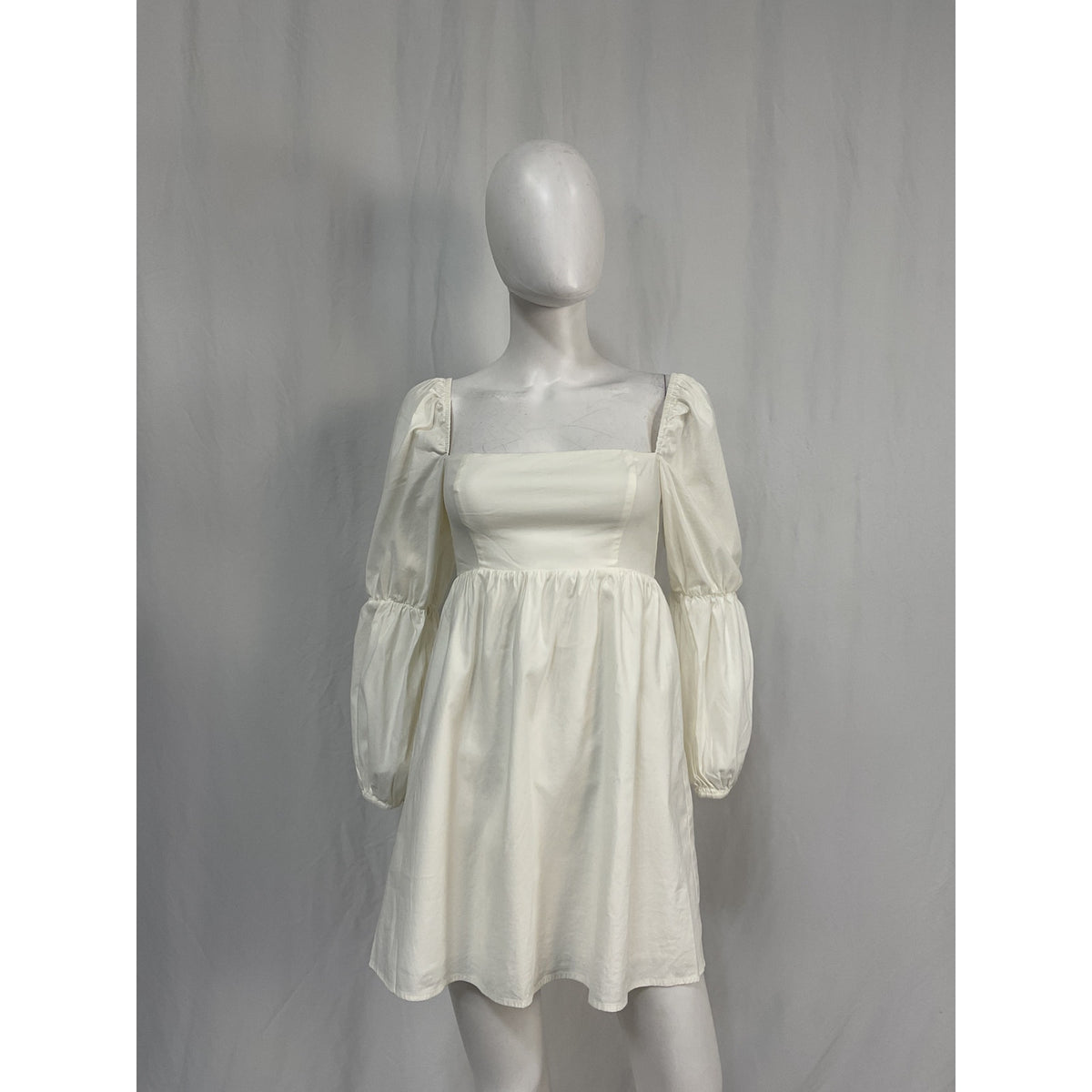 Reformation 'Michaela' White Cotton Dress Size 2