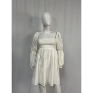 Reformation 'Michaela' White Cotton Dress Size 2