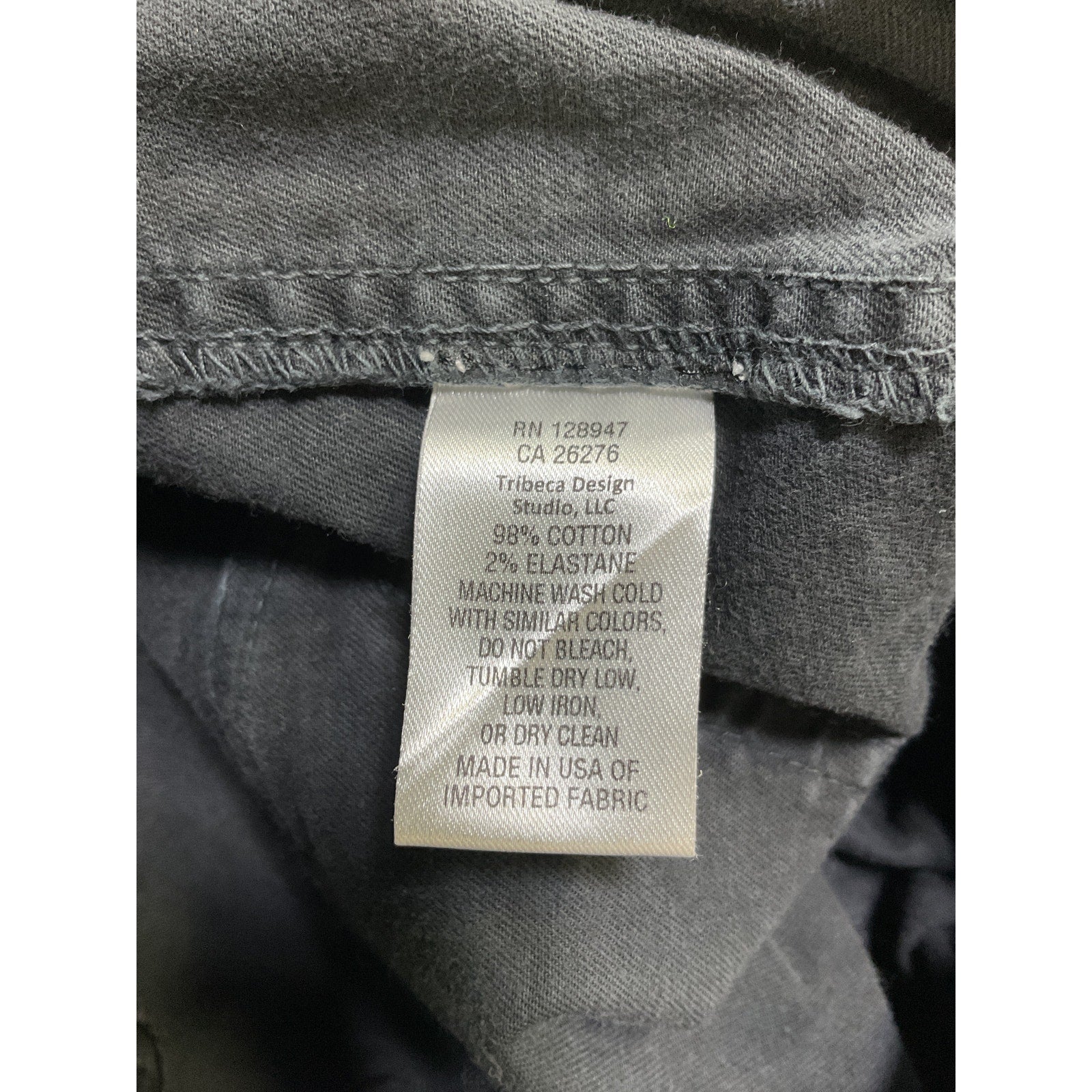 Nili Lotan Cropped Grey Cotton Military Pant Size 4