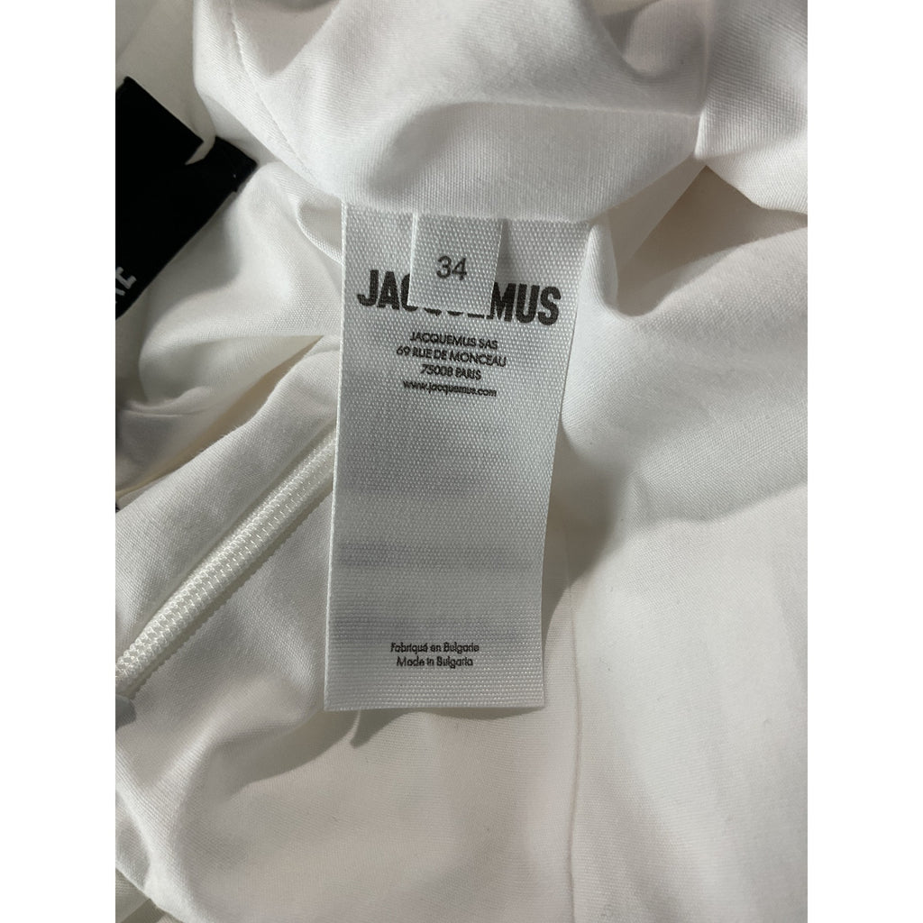 Jacquemus 'Agave' White Cotton Dress Size FR 34/US 2
