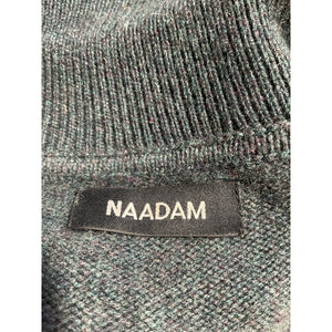 Naadam 'Recycled' Green Cashmere Open Neck Polo Size XS