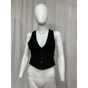 A.L.C. 'Huxton' Black Vest Size 0