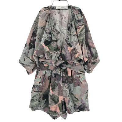 Iro Printed Multicolor Ceran Playsuit Size 36 EU / US 4