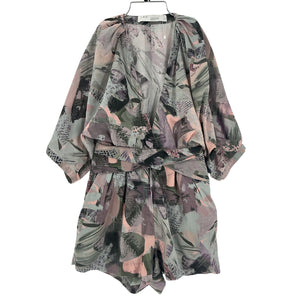 Iro Printed Multicolor Ceran Playsuit Size 36 EU / US 4