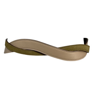 Ulla Johnson Sculpted Beige Wave Belt Size XS / S