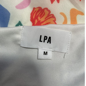 Lpa Vibrant Multi Giada Skirt Size M