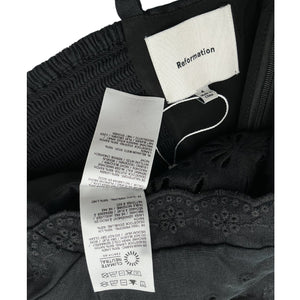 Reformation Eyelet Black Eva Camisole Size 4