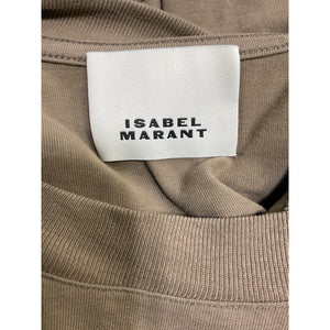 Isabel Marant 'Zaely' Brown Cotton Tee Size XS