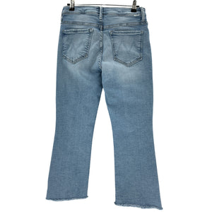 Mother Frayed Blue Lil Insider Denim Jeans Size 29