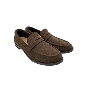 Rothy's Textured Brown Revelvet Penny Loafers Size 11