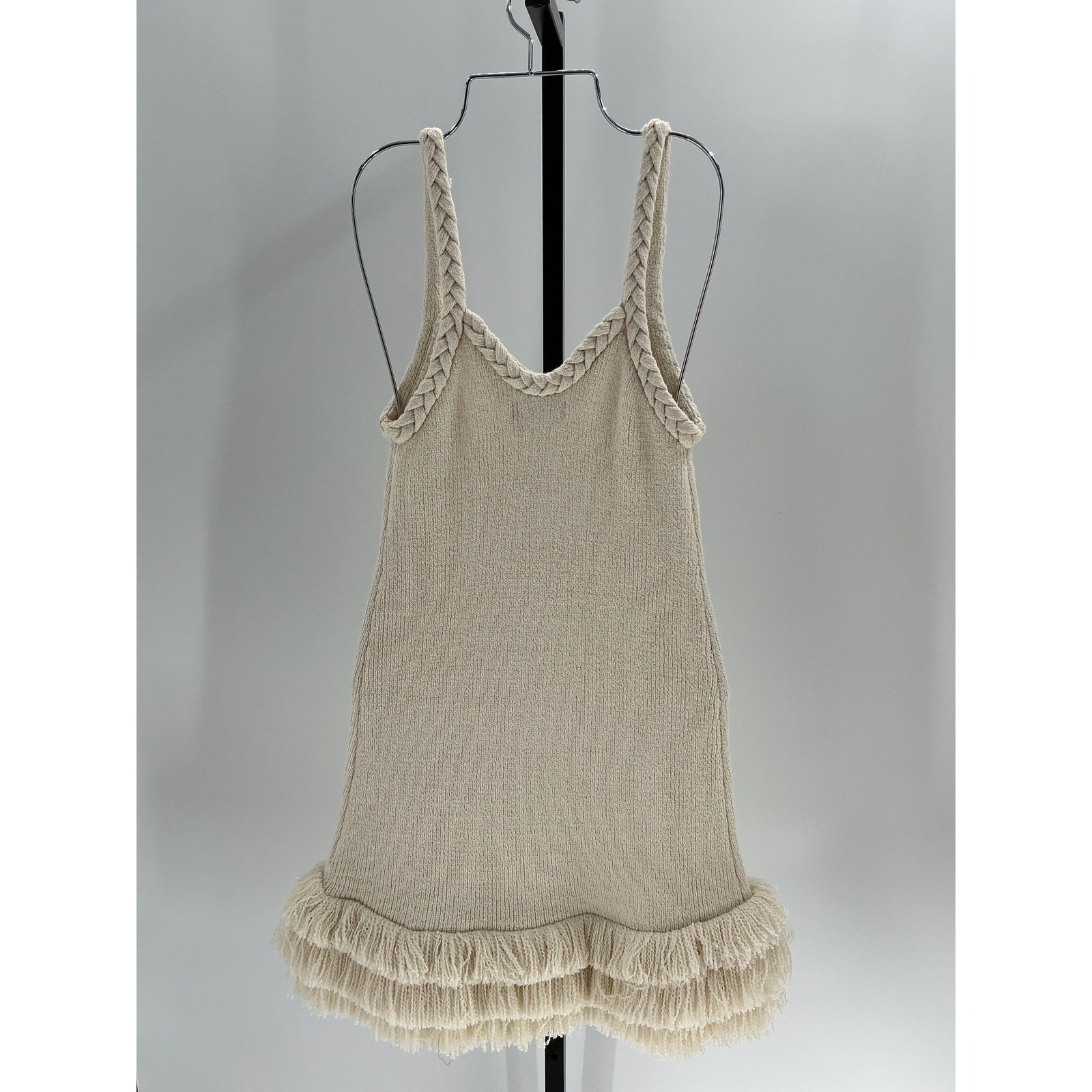 Simon Miller 'Leda' Ivory Acrylic Knit Dress Size S