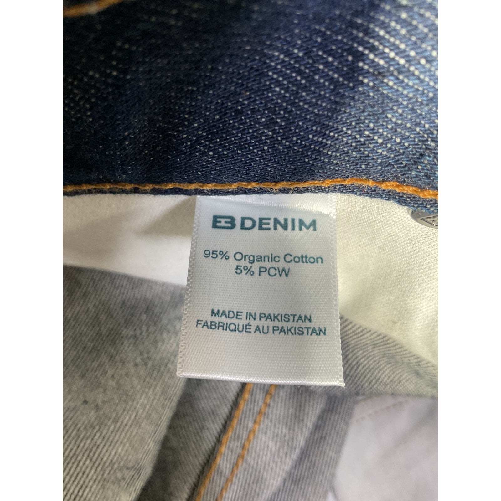 Eb Denim 'Alida' Blue Loose Bowed Denim Jean Size 26 - NWT