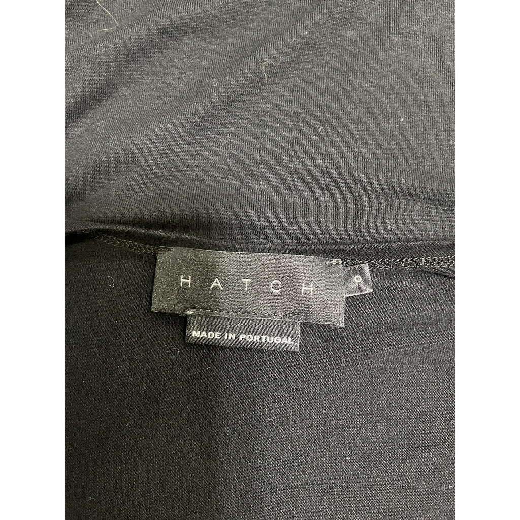 Hatch 'The Perfect' Black Viscose Vee Size 0