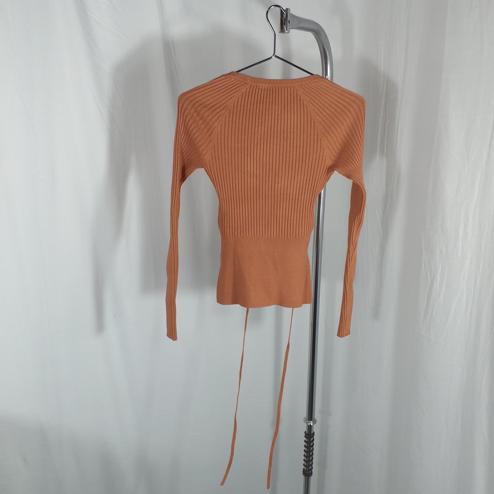 Simkhai 'Jayline' Brown Halterneck Compact Rib Size S
