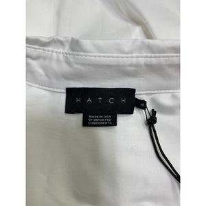 Hatch 'The Classic' White Cotton Buttondown Shirt Size 4 - NWT