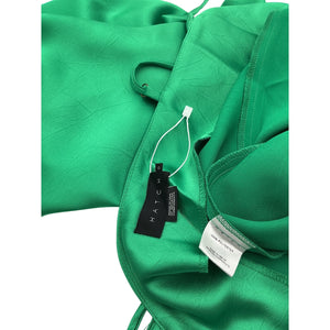 Hatch 'The Easy' Green Polyester Slip Dress Size 0