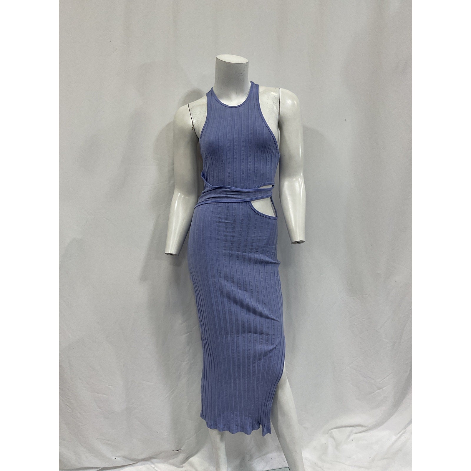 Simkhai 'Kaya' Purple Cut Out Midi Dress Size S