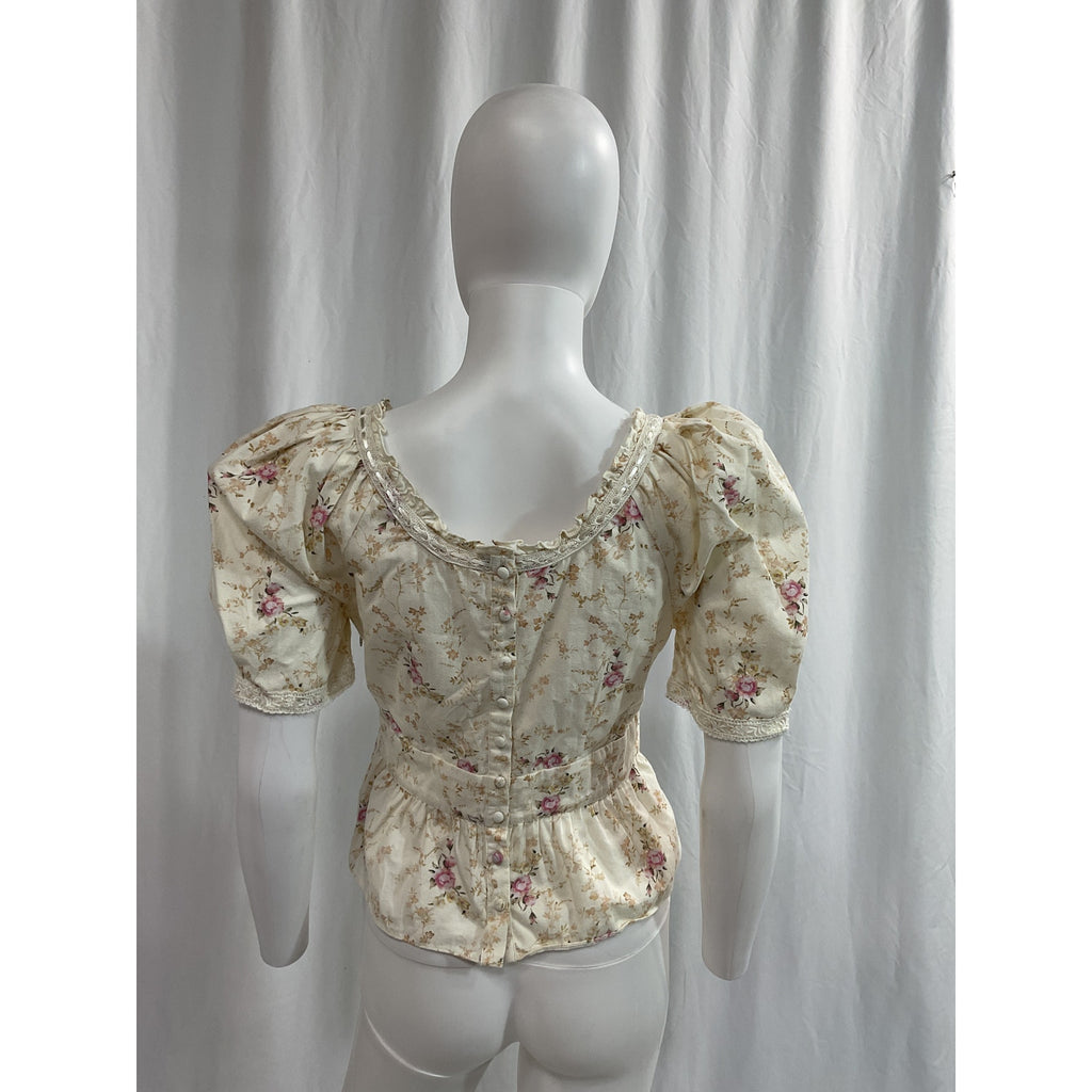 Loveshackfancy 'Tayshia' Pink Top Size XS