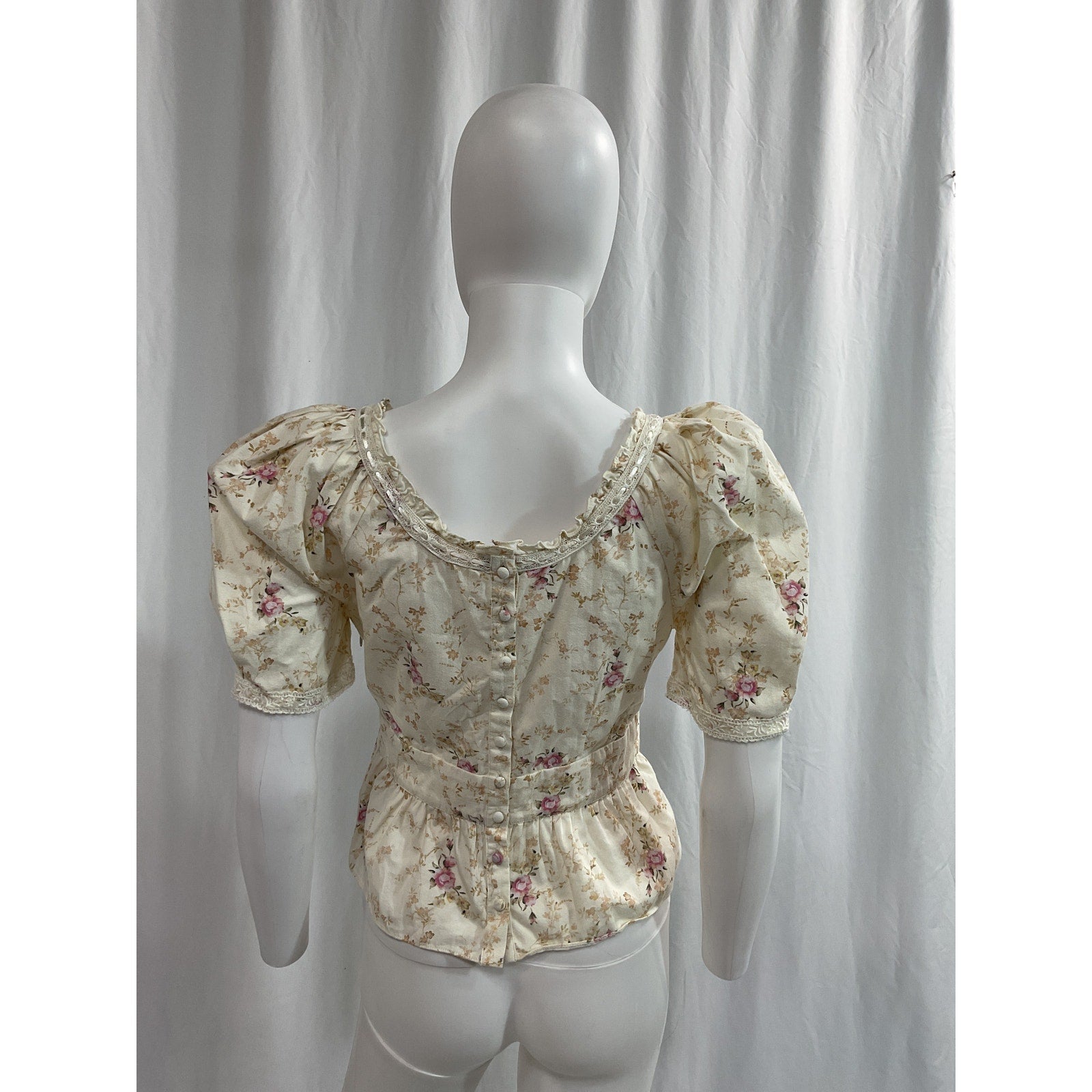Loveshackfancy 'Tayshia' Pink Top Size XS