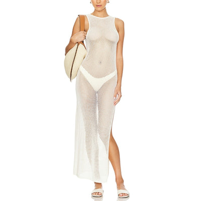 LSpace Open Knit Cream Villa Nova Dress Size XS