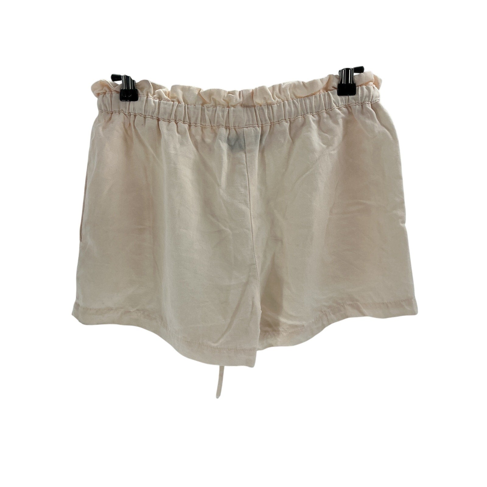 Hatch 'The Lula' Beige Tencel Short Size 1