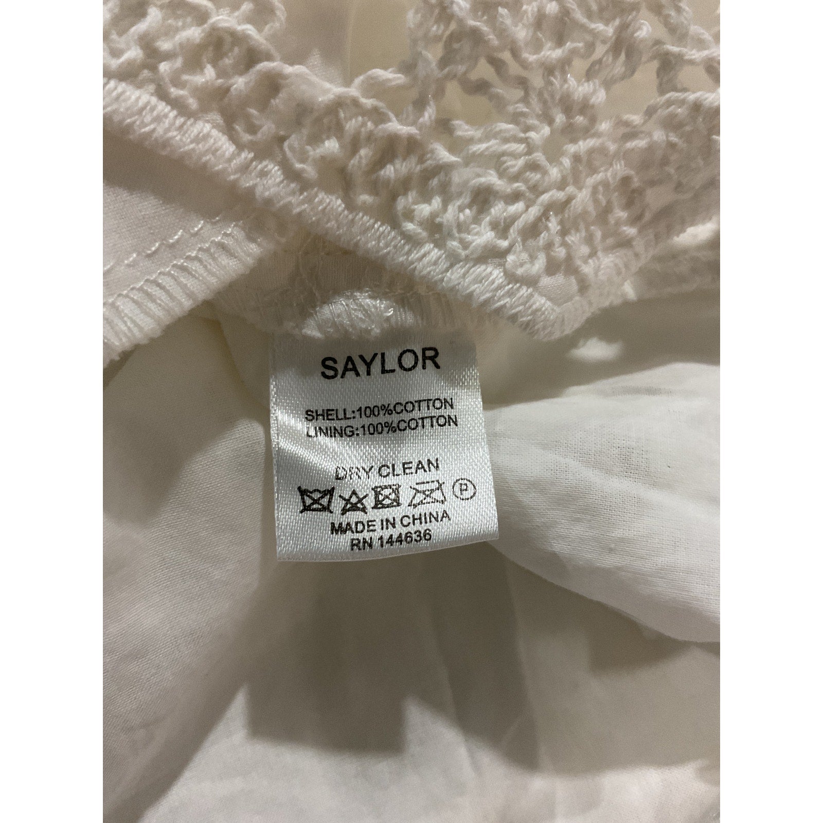 Saylor 'Manet' White Romper / Jumpsuit Size XS - NWT