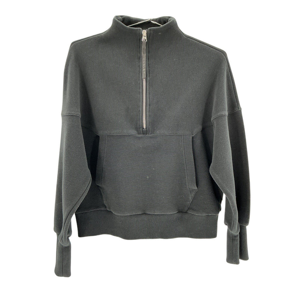 Varley 'Acadia' Black Half Zip Sweatshirt Size L