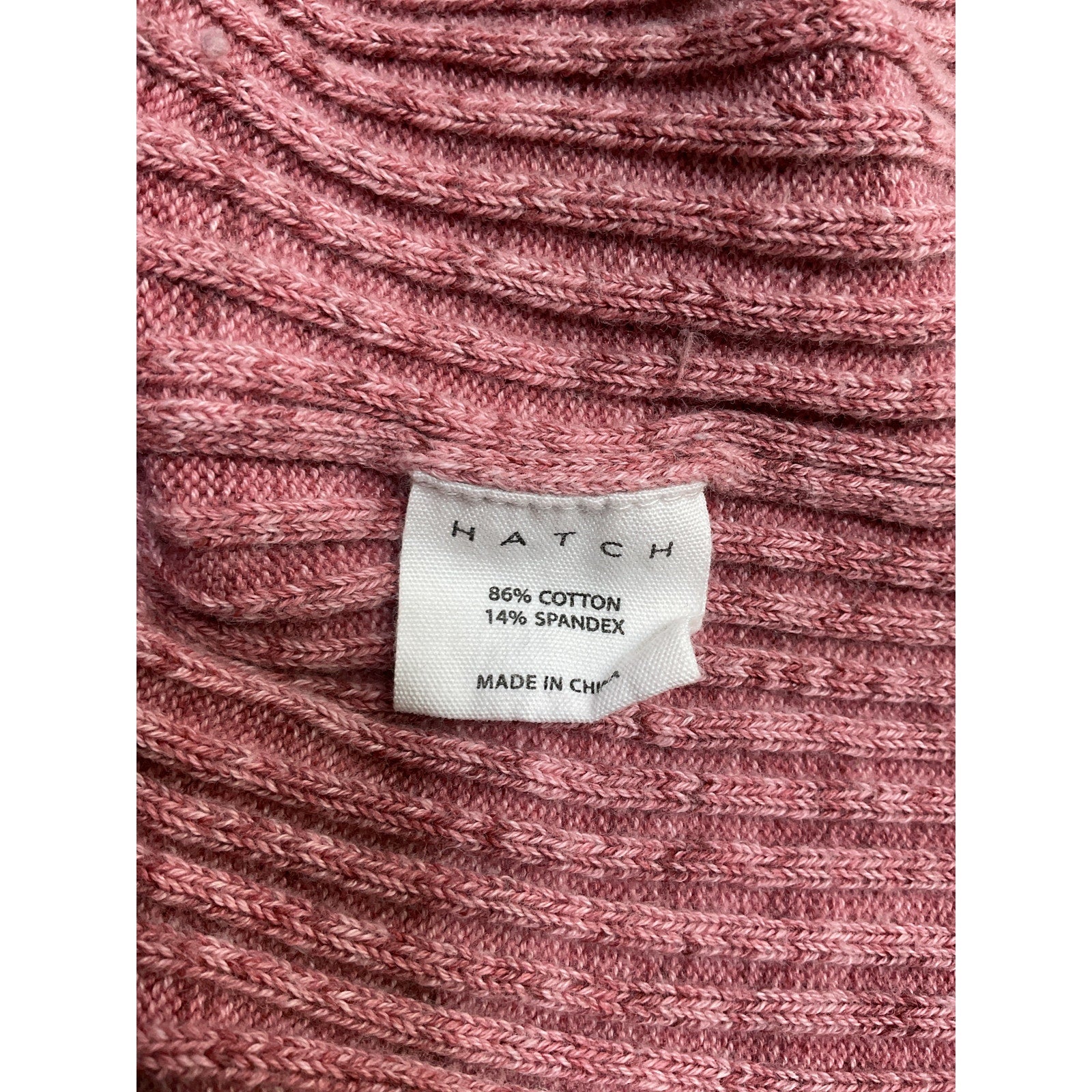 Hatch The 'Penelope' Pink Cotton Knit Dress Size 3