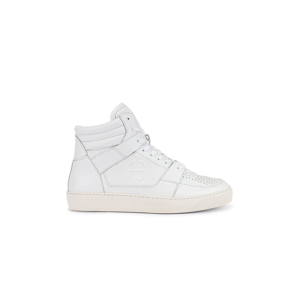 Anine Bing Sport Hayden White Leather Sneaker Size 9