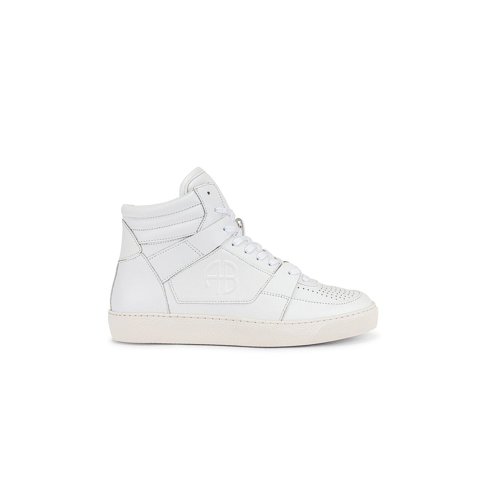 Anine Bing Sport Hayden White Leather Sneaker Size 9