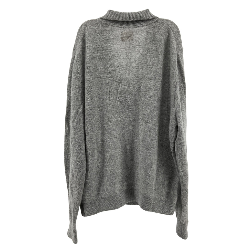 Khaite Shrunken 'Jo' Grey Cashmere Sweater Size M