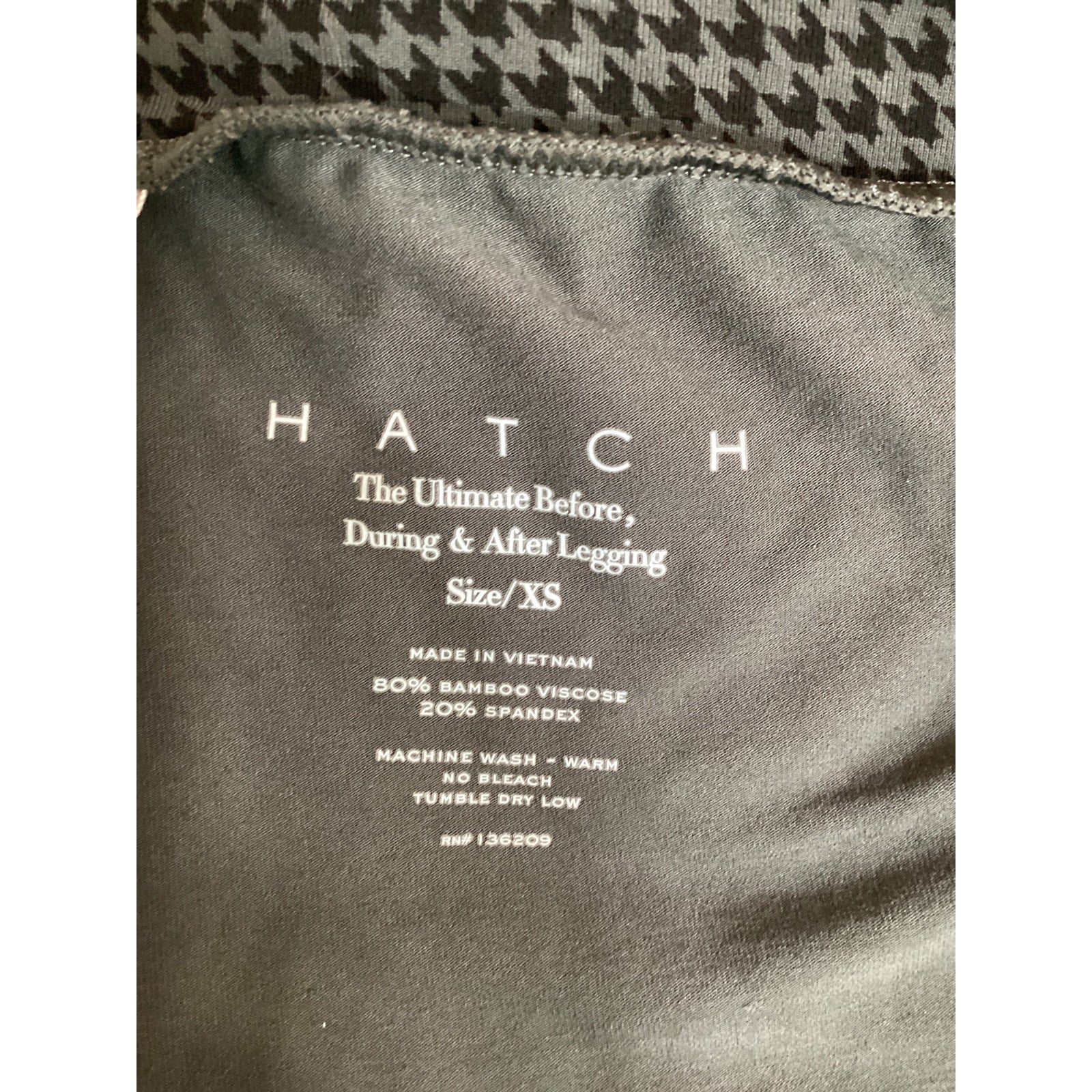 Hatch 'The Ultimate Before, During & After' Grey Legging Size XS
