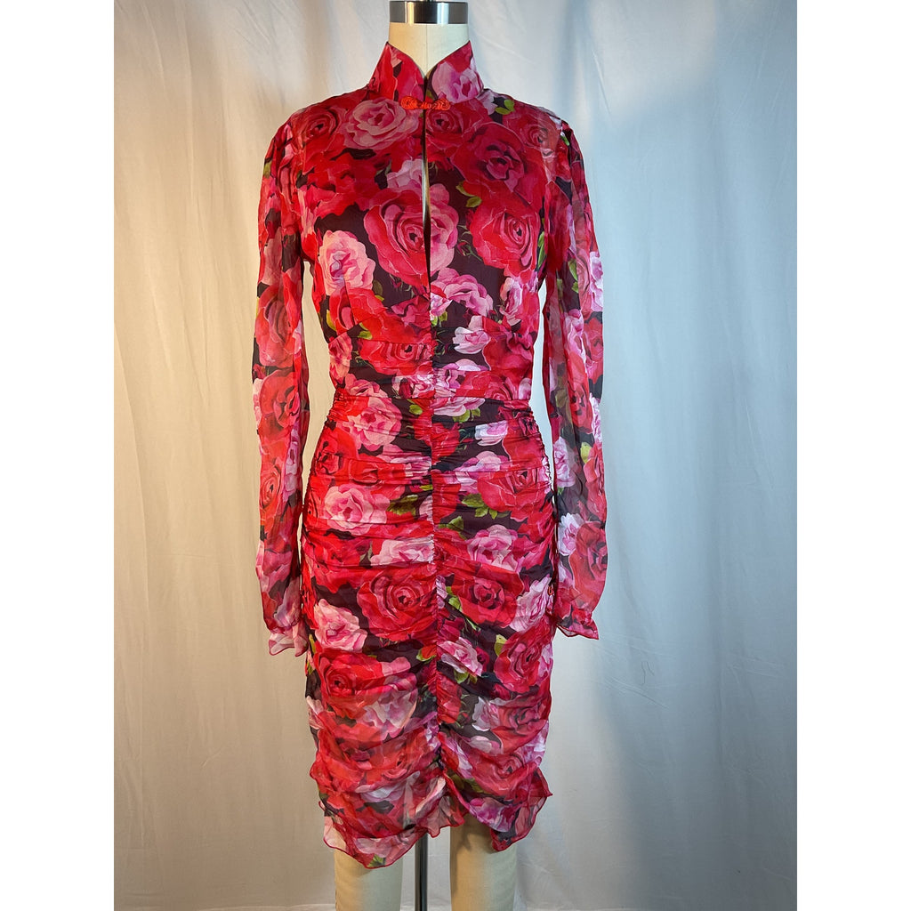 Sau Lee 'Scarlett' Red Mini Dress Size 4 - NWT
