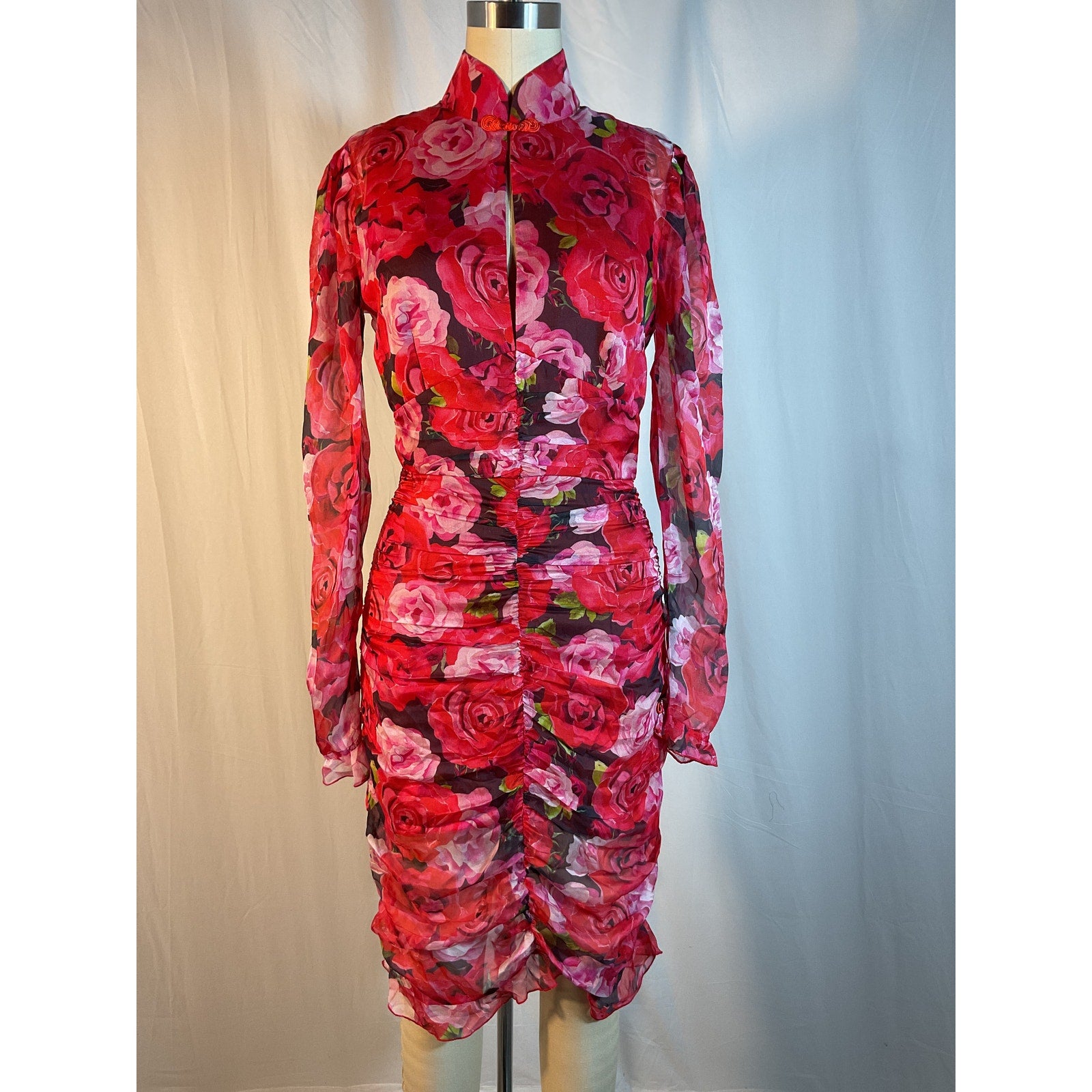Sau Lee 'Scarlett' Red Mini Dress Size 4 - NWT