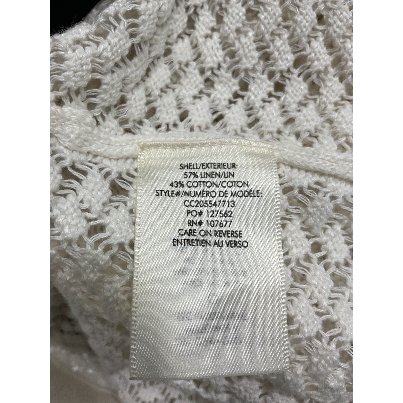 Alice + Olivia 'Tevin' White Crop Tank Size S