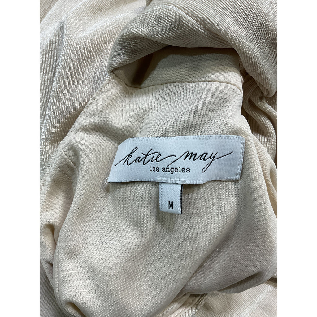 Katie May 'Sway' White Cut Out Gown Size M - NWT