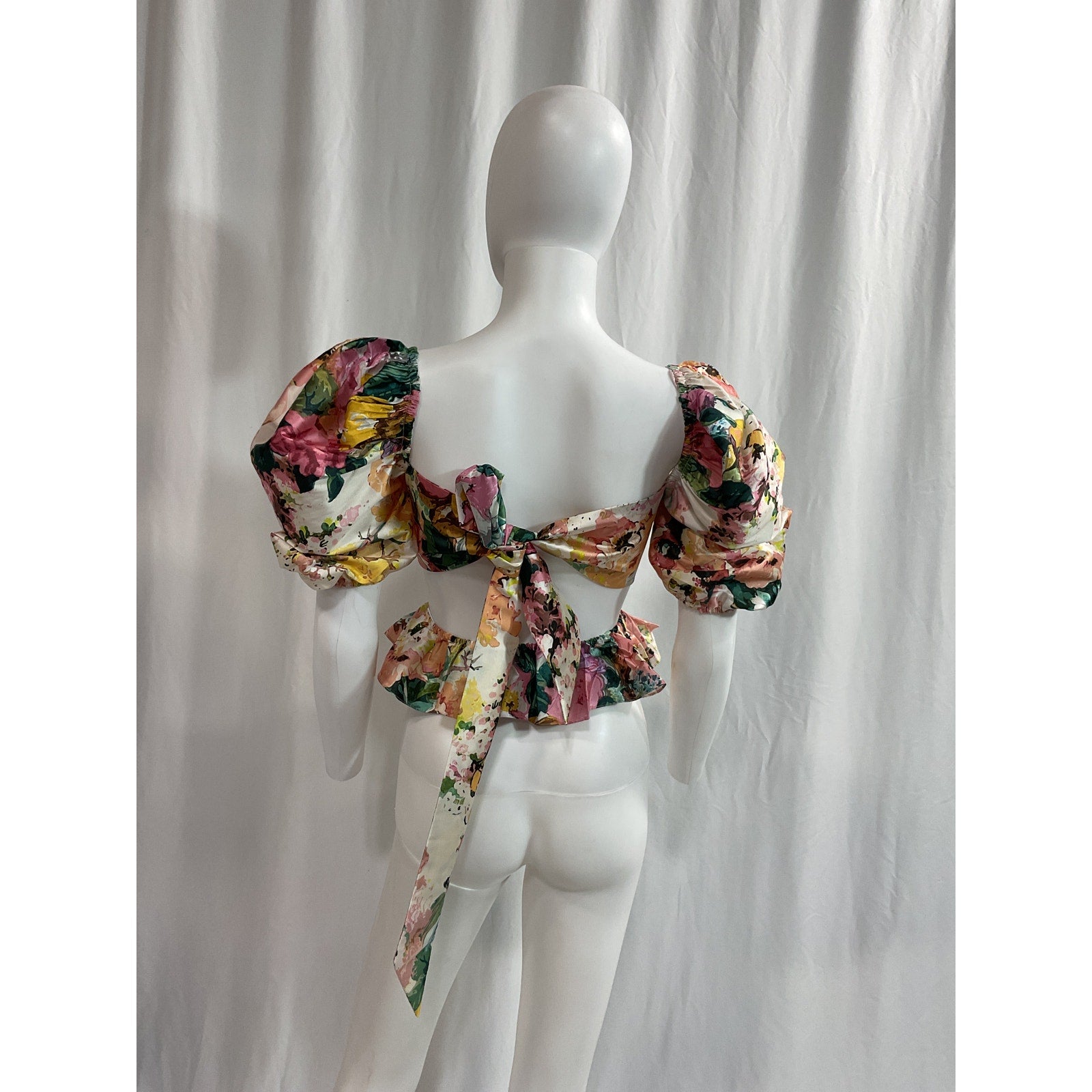 Hemant And Nandita 'Aroha' Pink Top Size XS