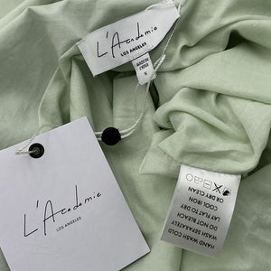 L'Academie Ruched Green Triomphe Dress Size S