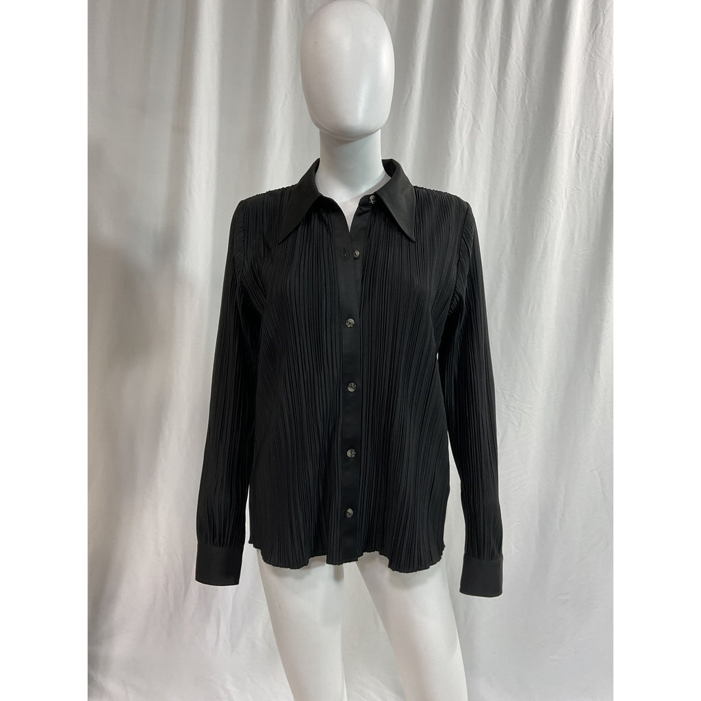 Anine Bing 'Nuri' Black Shirt Size S