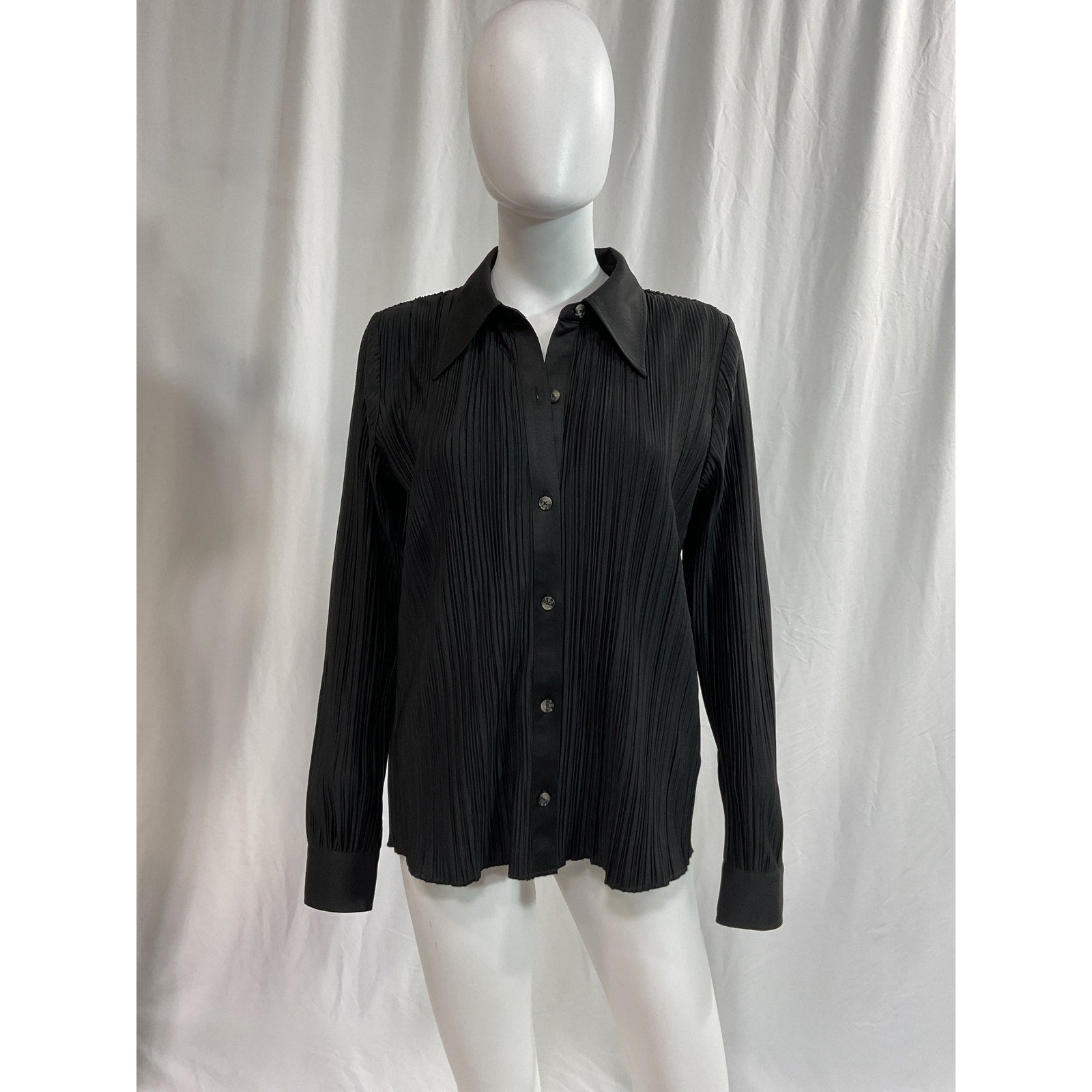 Anine Bing 'Nuri' Black Shirt Size S