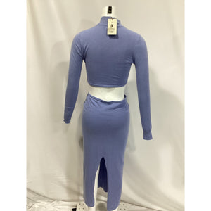Atoir 'Jed' Blue Mockneck Dress Size S - NWT